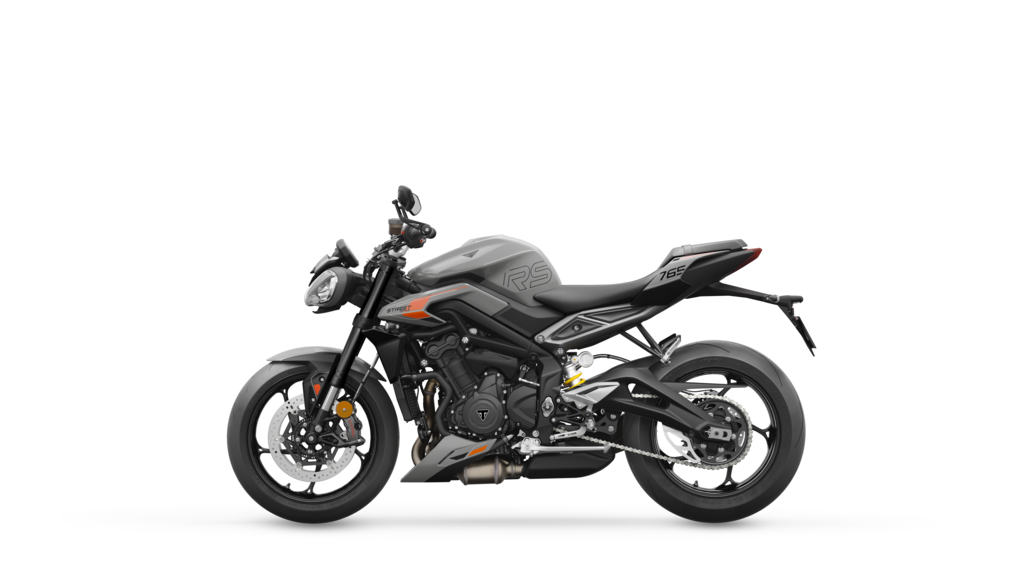 Street Triple RS Silver Ice Colour