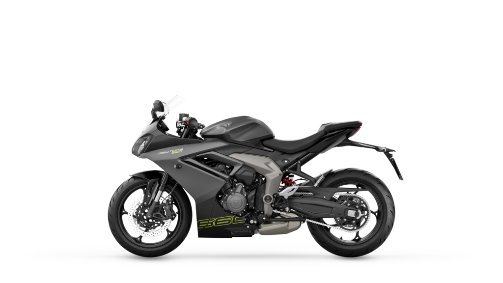 Triumph Daytona 660 Satin Granite Colour