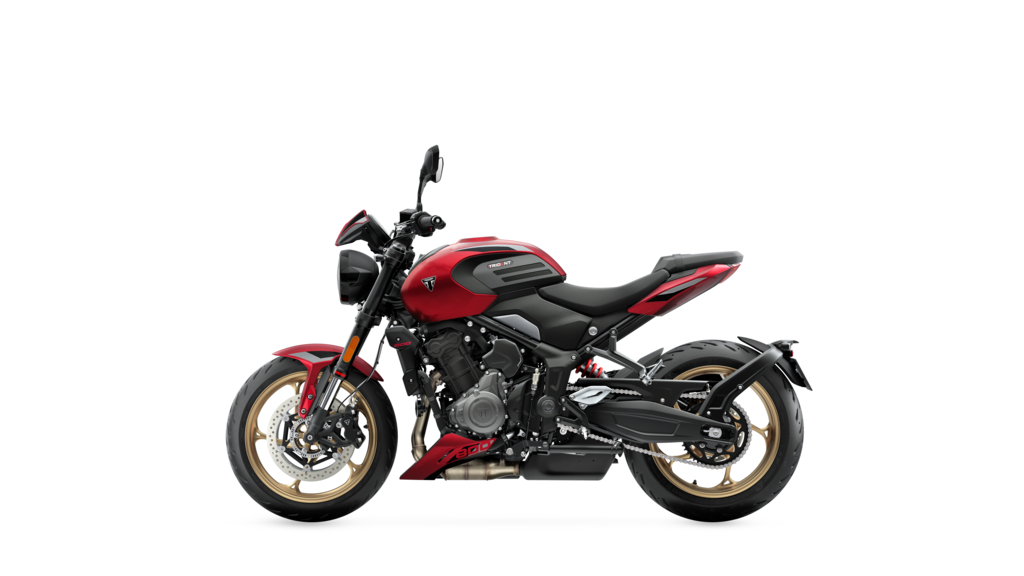 Trident 800 Carnival Red