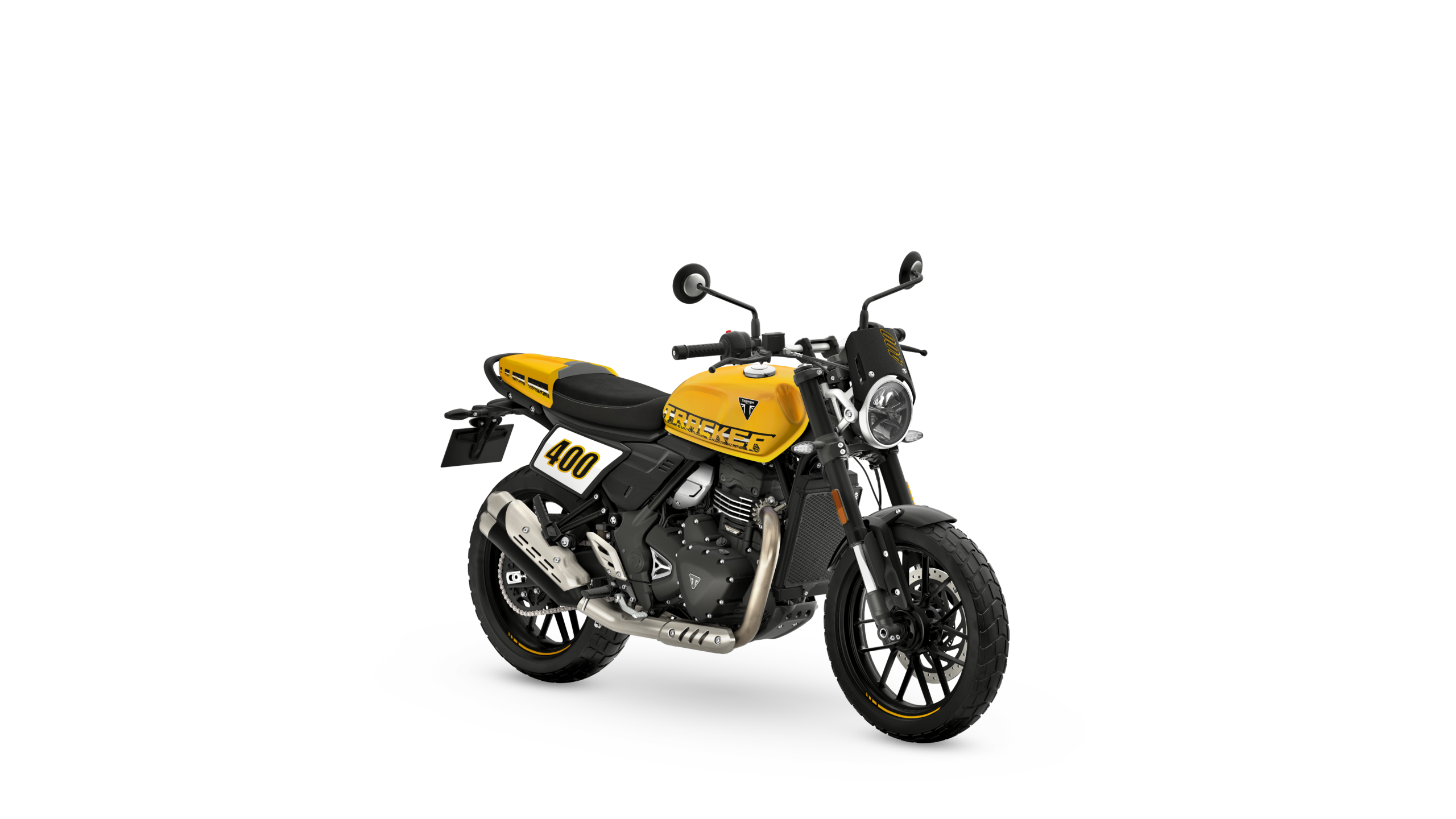 Triumph Tracker 400 Racing Yellow
